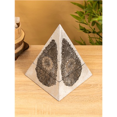 Шкатулка «Пирамидка», 21×21×31 см, МДФ