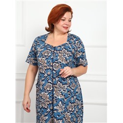 Ефимия - халат синий