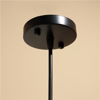 Светильник потолочный из ротанга «Риза», 1×120 Вт, Е27, 30×30×60 см