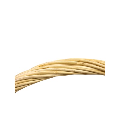 Корзина плетёная для хранения, лоза, светлая, набор 3 шт.