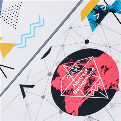 Наклейка интерьерная цветная «Горы. Геометрия», 30×90 см, 2 листа