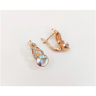 Серьги с кристаллами Swarovski