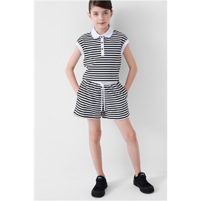 Шорты трикотажные для девочек PLAYTODAY, 1242032