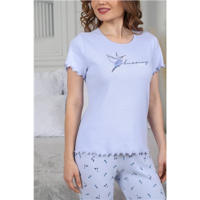 Пижама Амалия-2 (Голубой)