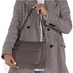 Сумка женская кожаная 8269VG gray Vitelli Grassi