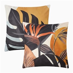 Набор декоративных наволочек Этель Summer 45×45 см - 2 шт., велюр