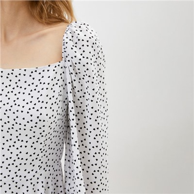 Платье мини женское MIST, размер 50, белое