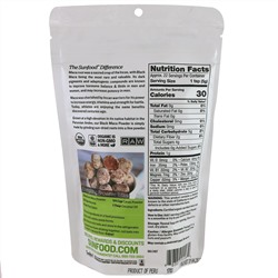Sunfood, Порошок из необработанной органической черной маки, 113 г (4 унций)