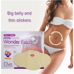 Пластыри Mymi Belly Wing 5pcs, Патч для похудения,выведения таксинов,улучшения кровотока с китайскими травами