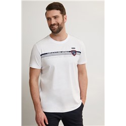 Фуфайка (футболка) мужская BeGood SS23MJ240 белый