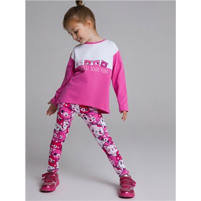 Брюки трикотажные для девочек (легинсы)