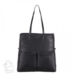 Сумка женская кожаная 3718G black Vitelli Grassi