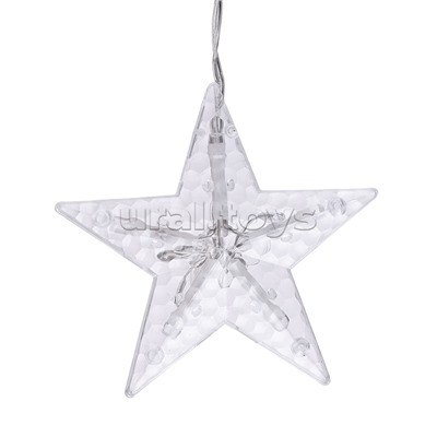 Электрогирлянда интерьерная "Звёзды" цветная