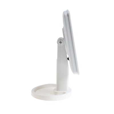 Зеркало с подсветкой KZ-06, 26.5×16×12 см, 22 диода, сенсорная кнопка, белое