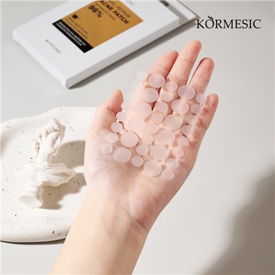 Точечные патчи от прыщей с муцином УЛИТКИ Kormesic, 36 шт.
