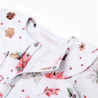 Комбинезон детский MINAKU Winter, рост 62-68 см, белый