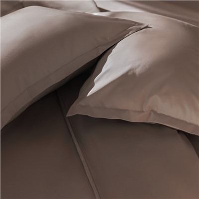 Простыня на резинке 1.5-спальная SL Home «Софт Мист», 140×200+30 см, сатин