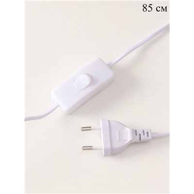 Светильник 3D RISALUX «Не USB мне мозги!», LED-ночник, RGB, от сети, 9.5×12×14.9 см