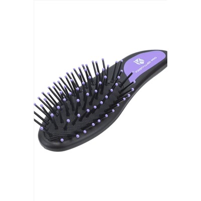 Kristaller Расчёска массажная для волос / Классик мини 8580, пластик, 13,8 см, черный KRISTALLER, 1133492
