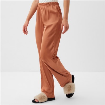 Брюки домашние женские KAFTAN Terracotta, размер 52-54