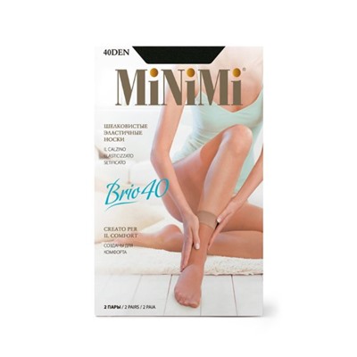 Носки женские полиамид, Minimi, Brio 40 calz