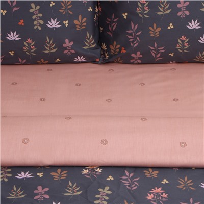 Постельное бельё евро LoveLife Flower morning, сатин