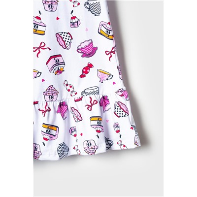 Сорочка ночная текстильная для девочек PLAYTODAY, 1239767