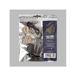 Гирлянда «Нить» 10 м роса, IP20, серебристая нить, 100 LED, свечение мульти, 12 В