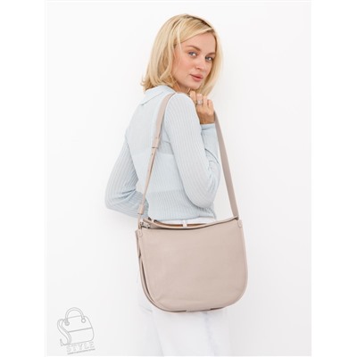 Сумка женская кожаная 1011L apricot Polina&Eiterou