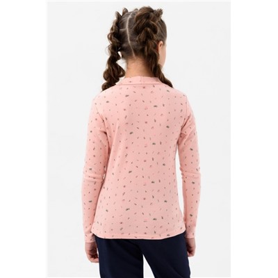 Водолазка Пастель со стойкой дл. рукав детская (Розовый)