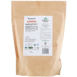 Organic India, Turmeric Rhizome Powder,16 oz (454 g)