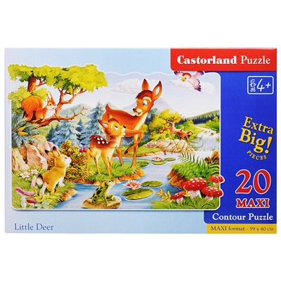 Пазлы 20 MAXI "Бэмби"