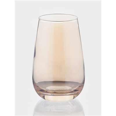 Стаканы Luminarc «Золотой мёд», 350 мл, набор 4 шт., стекло, золотистые