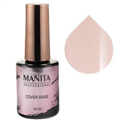 MANITA Каучуковая камуфлирующая база для гель-лака / Cover Base №04, 10 мл 21809