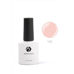 ADRICOCO Цветной гель-лак для ногтей №142, нежно-персиковый, 8 мл KRISTALLER, 1109601