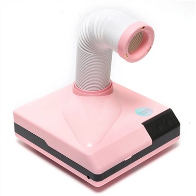 Nail Art Пылесос для маникюра настольный 60 Вт, розовый 12415