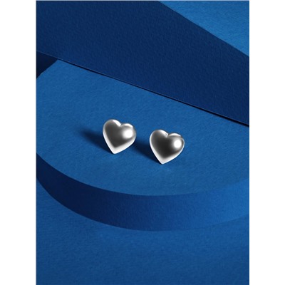 Кольцо из серебра родированное - Сердце 3001019189