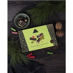 Кедровые палочки ассорти / яблоко, шишка, земляника / 110 г / ТМ Сибирские конфеты
