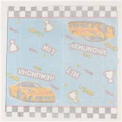 Салфетки бумажные 25×25 см «Тачки», набор 20 шт.