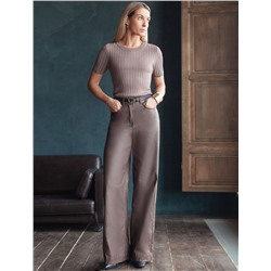 Джемпер тонкой вязки из вискозы с нейлоном