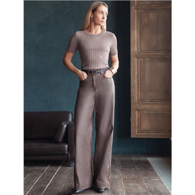 Джемпер тонкой вязки из вискозы с нейлоном