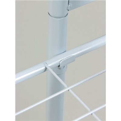 Подставка для цветов Greengo, 6 полок, 44×22×105 см, напольная, металл, белая