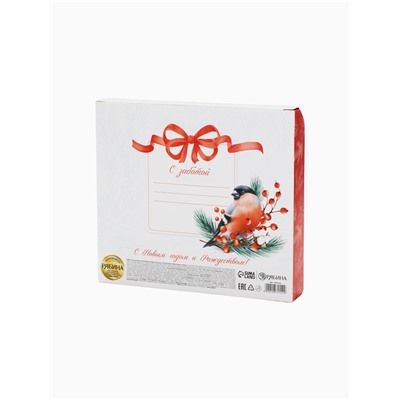 УЦЕНКА РЯБИНА Набор «С Новым годом и Рождеством», гель для душа, шампунь и пена для ванны