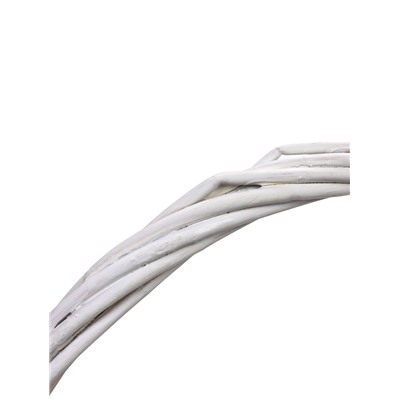 Корзина плетёная для хранения, ива, белая, набор 2 шт.