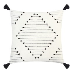 Наволочка декоративная «Этель», сканди, 45×45 см, чёрный