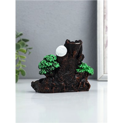 Подставка для благовоний TAKE IT EASY «Деревенька в горах», набор благовоний конусы, стелющийся дым, 10×12.5 см