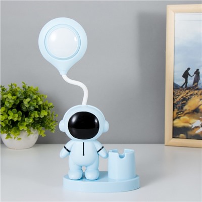 Настольная лампа «Космонавт» LED 2 Вт USB АКБ МИКС 7.3×13×31 см