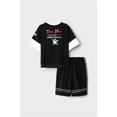 Комплект трикотажный для мальчиков: фуфайка (футболка), шорты PLAYTODAY, 1239877