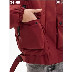 Куртка 303 бордовый