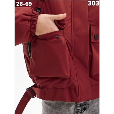 Куртка 303 бордовый